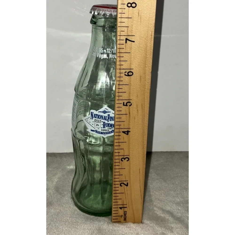 Coca-Cola Bottle 1995 National Finals Rodeo Las Vegas Nevada 8 oz‎ Empty Vintage